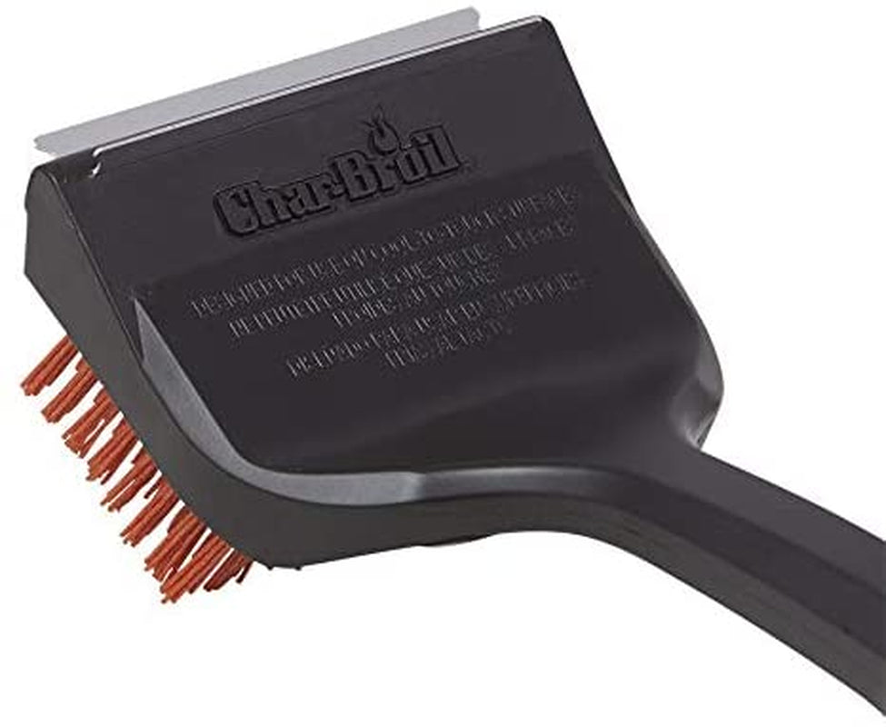 SAFER Replaceable Head Nylon Bristle Grill Brush with Cool Clean Technology - 8666894