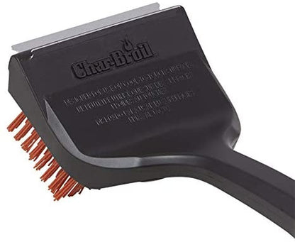 SAFER Replaceable Head Nylon Bristle Grill Brush with Cool Clean Technology - 8666894