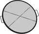 Onlyfire X-Marks Fire Pit Grill Cooking Grate, Outdoor Campfire BBQ Grill, round - 36 Inch