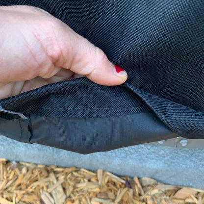 Grill Cover for Pit Boss Pro Series Triple-Function Combo Grill PB1100PSC2 PB1100PSC1 Pit Boss PB1230 Sportsman 1230 Pellet/Gas Combo Grill Cover Heavy-Duty, Black, PB 67364