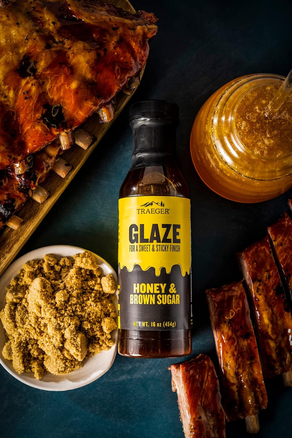 Traeger Grills GLZ001 Honey & Brown Sugar Glaze