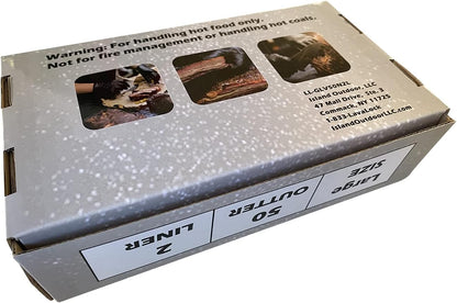 Disposable Nitrile BBQ Gloves with Cotton Liners for Outdoor Cooking Grilling Smokers and Barbecue Competition