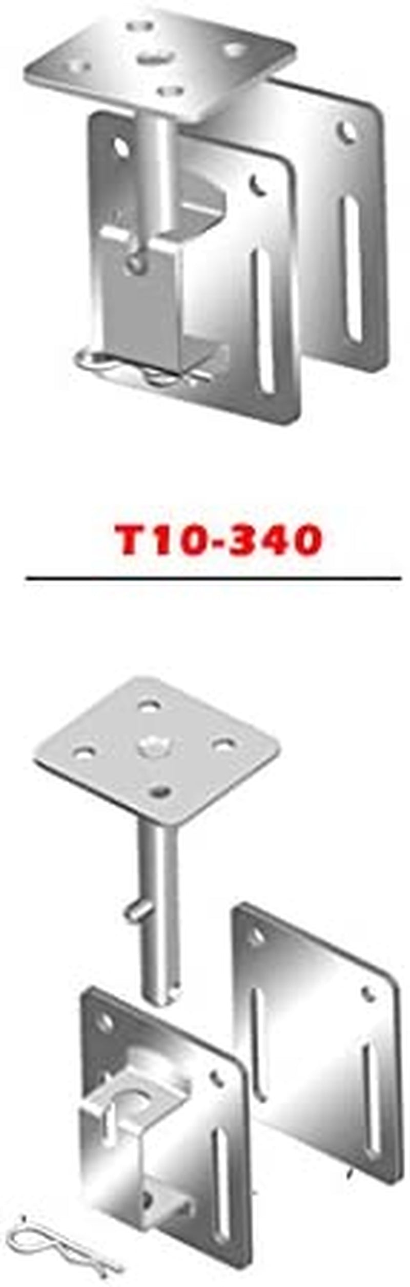 Single Square/Flat Rail Mount (Gourmet Series Grill Only), Multi, One Size