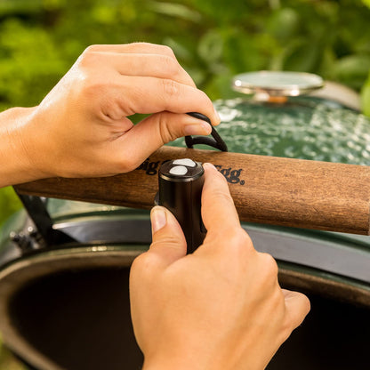 Night Light for Big Green Egg (Black) - a Rechargeable, Rotatable, Bright LED Light That Wraps around the BGE Handle and Illuminates Everything You Are Cooking