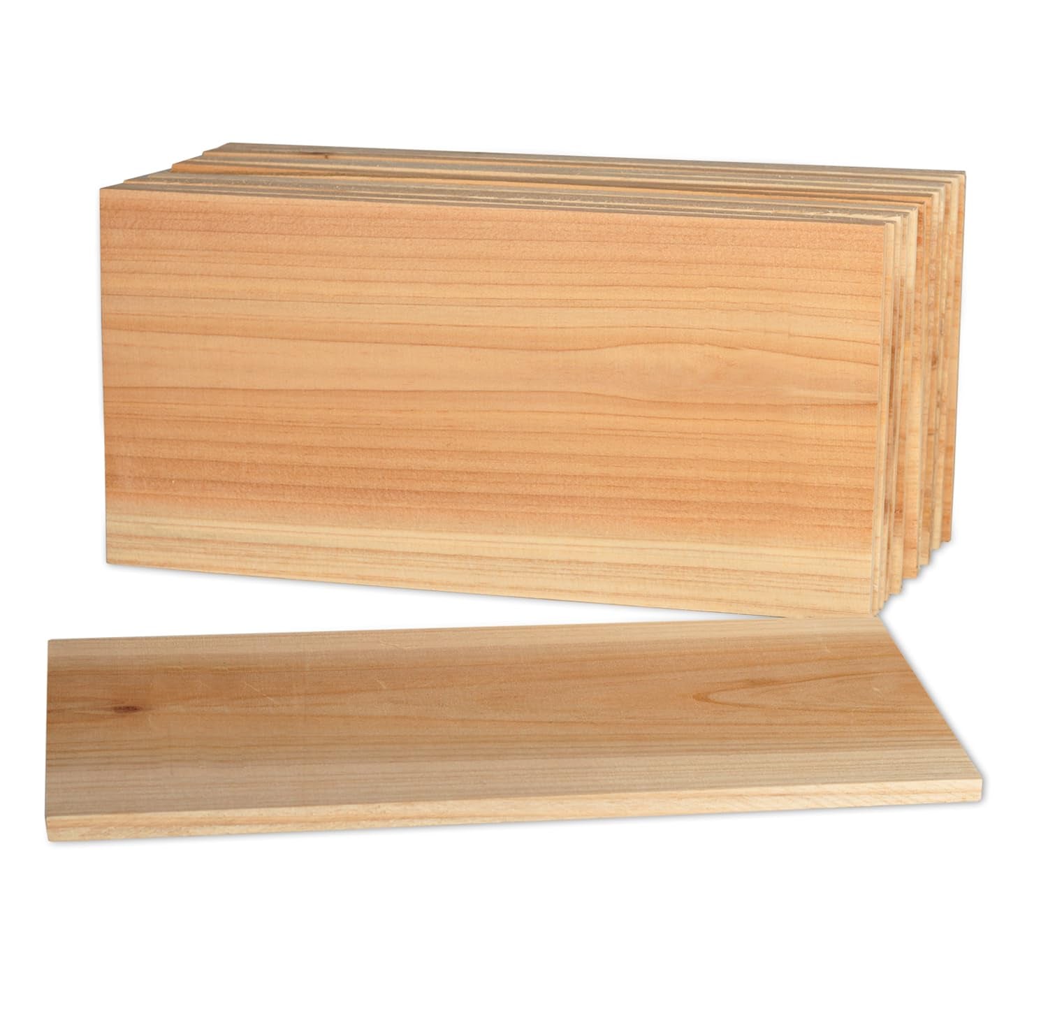 12 PK, Cedar Planks for Grilling Salmon,11"X 5.5" Better Smoking, Add Best Smoky Flavor to Salmon, Veggies, Restaurant Quantity