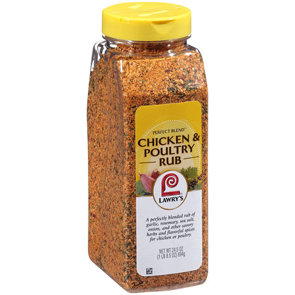 Lawry'S Perfect Blend Chicken & Poultry Rub, 24.5 Oz