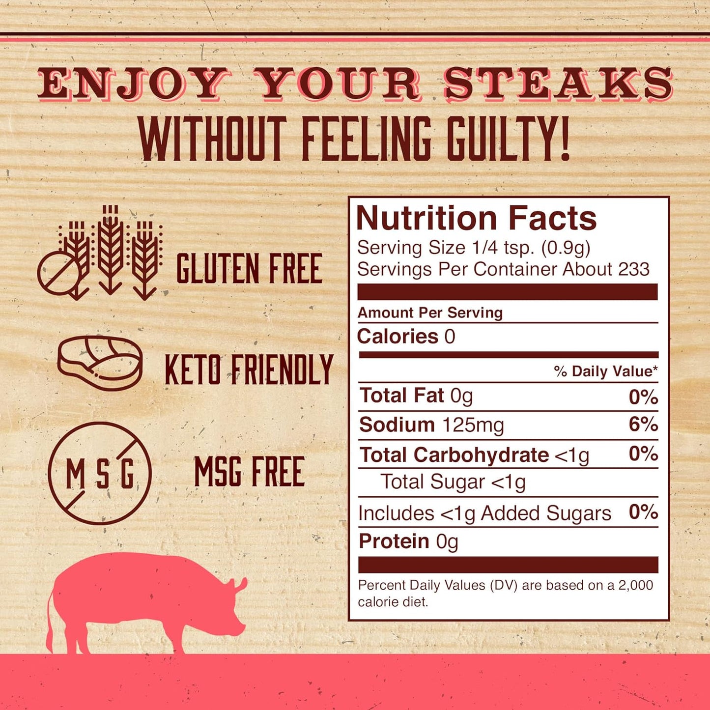 Dennymike’S Sublime Swine Seasoning Blend, All Natural Spices and Seasonings, Low Sodium and Keto-Friendly Chili Seasoning Mix, BBQ Rub for Cooking, Smoking, and Grilling, 7 Oz