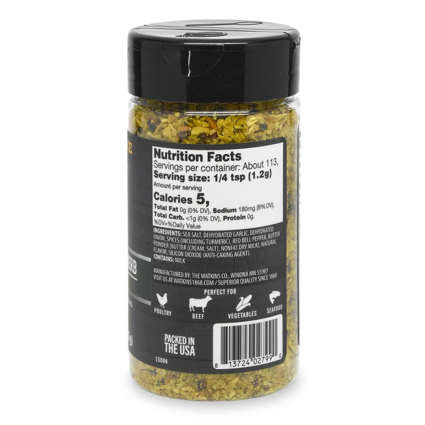 Yellowstone Skillet Butter & Herb Seasoning and Rub, 4.7Oz