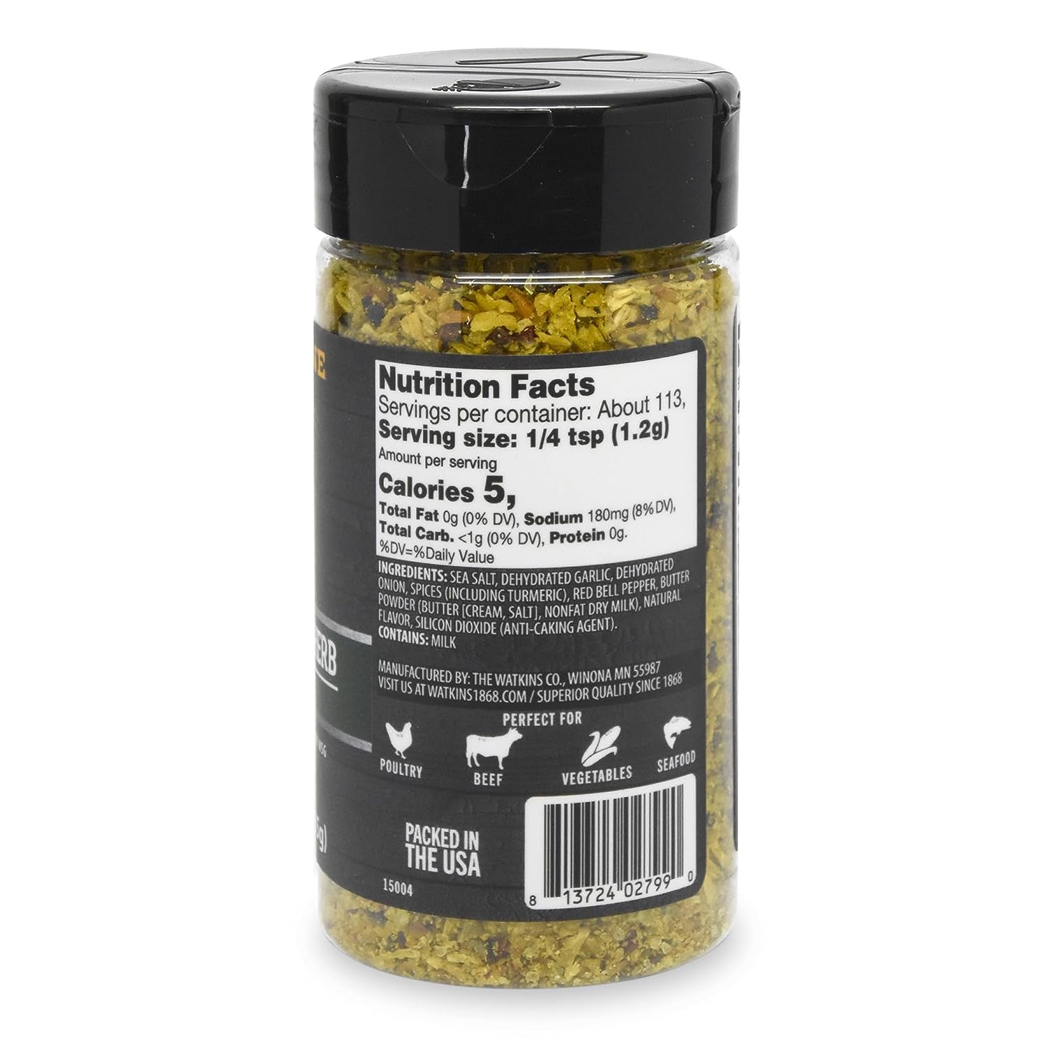 Yellowstone Skillet Butter & Herb Seasoning and Rub, 4.7Oz