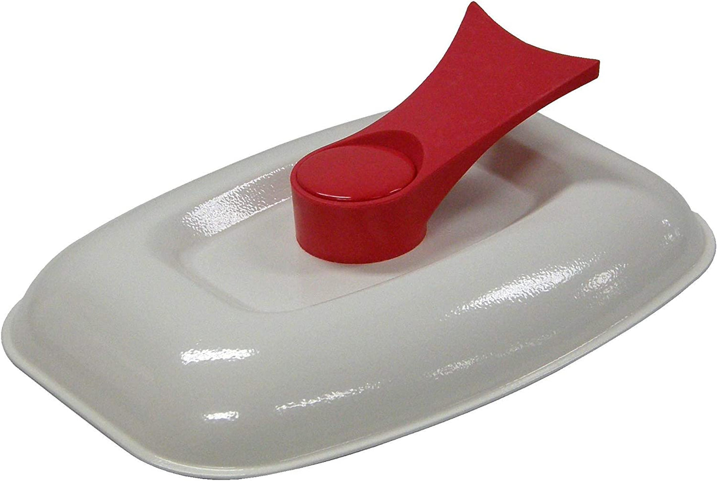 Grill Pan for Microwave Cooking, Red