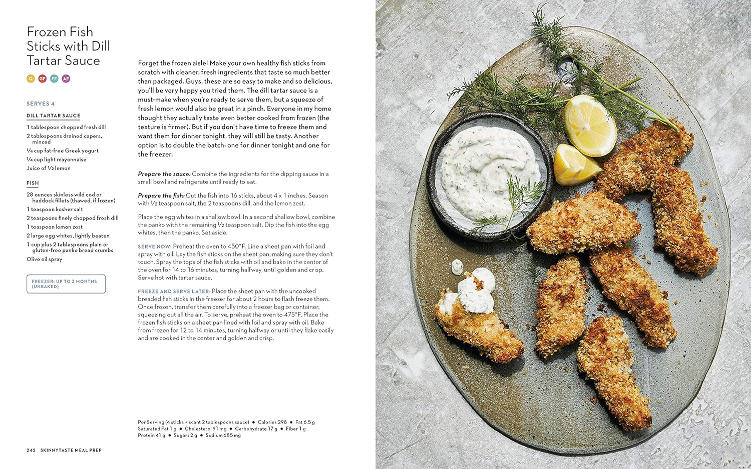 Skinnytaste Meal Prep: Healthy Make-Ahead Meals and Freezer Recipes to Simplify Your Life: a Cookbook