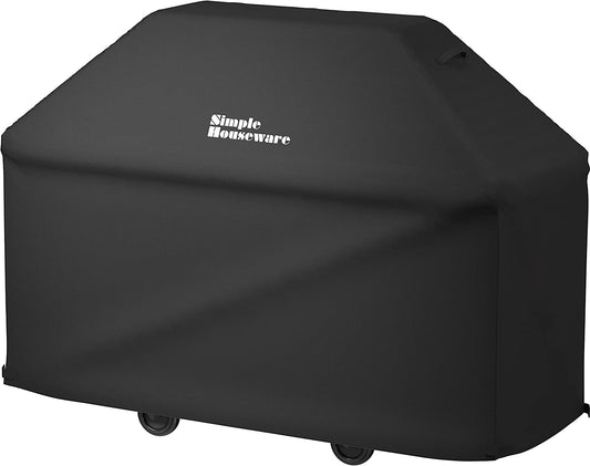 Simple Houseware 72-Inch Waterproof Heavy Duty Gas BBQ Grill Cover, Weather-Resistant Polyester