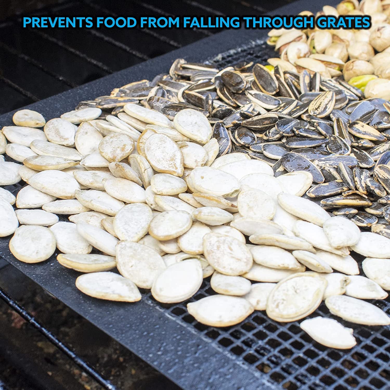 Mesh Grill Mats for Outdoor Grill - Nonstick BBQ Grill Mat & Smoker Mat | the Revolutionary BBQ Net Grilling Mats for the Ultimate Grilling Experience, Set of 2