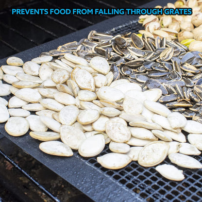 Mesh Grill Mats for Outdoor Grill - Nonstick BBQ Grill Mat & Smoker Mat | the Revolutionary BBQ Net Grilling Mats for the Ultimate Grilling Experience, Set of 2