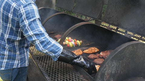 Image of Artisan Griller Bbq/Smoker/Grilling Gloves. Insulated Heat Resistance for Fryer and Kitchen. Oil/Water Resistant (17"/Size 10/X-LG)