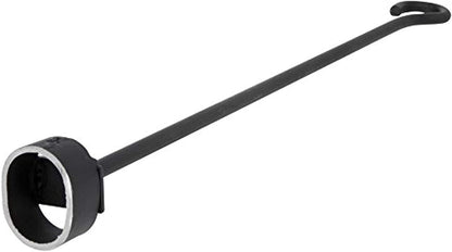 Letter O Branding Iron for Steak, Buns, Wood & Leather | Includes Redwood Plank