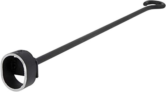 Letter O Branding Iron for Steak, Buns, Wood & Leather | Includes Redwood Plank